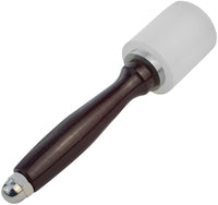 8.3" de nailon martillo, baotongle Leathercraft martillo de trinchar para estampado de coser piel de vacuno Kit de herramientas con mango de madera - Arteztik
