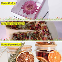 HAIOPS – Kit de aromas para hacer jabón de flores secas, lavanda, rodajas de limón, lirio, gomphrena Globosa Linn, fresa, 6 bolsas - Arteztik
