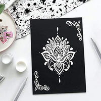 Rotuladores acrílicos para pintura de piedras, cerámica, copas de vino, madera, tela, lienzo, metal, tazas, suministros para manualidades, álbumes de recortes, tarjetas, 8 unidades, Negro - Arteztik
