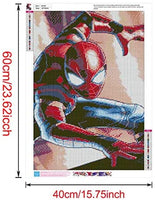 Betionol - Kit de pintura de diamantes 5D para niños y adultos, kit de pintura de diamantes de imitación de cristal de perforación completa por números con el tema de Babby Groot, 12 x 16 pulgadas - Arteztik
