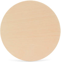 Woodpeckers - Círculos de madera contrachapada (18.0 in, 1/4 de grosor, redondos, 1 paquete de 1 círculo de madera contrachapada de abedul báltico sin terminar para manualidades, - Arteztik
