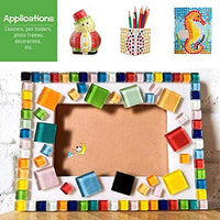 E-Home Shop - Azulejos de mosaico de cristal para mosaico (2.2 lbs, forma irregular, 35.27 oz) - Arteztik
