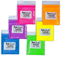 Paquete de variedad de polvos brillantes; 11 colores de polvo que brillan en la oscuridad; polvo de aluminio de estroncio encapsulado que brilla en la oscuridad; para resina, slime, esmalte de uñas, recubrimientos (4 paquetes de brillo neutro). - Arteztik
