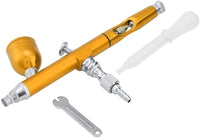 FAMKIT - Juego de aerógrafos de doble acción de 0.012 in de ancho, pistola de aerógrafo para pintura artística, tatuaje, decoración de tartas, kit de herramientas para uñas - Arteztik
