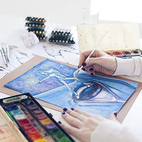 Juego de 5 pinceles de pintura de micro detalles, pinceles de pintura en miniatura para pintura, acrílico, miniatura, para acuarela, aceite - Arteztik
