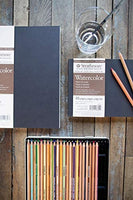 Strathmore 483-7 Diario de acuarela de cubierta blanda, 7.75" x 9.75", blanco, 24 hojas - Arteztik
