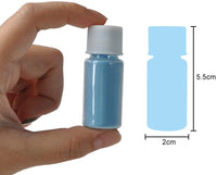 Biutee The Dark Pigment Powder con lámpara UV 12 colores 0.7 oz resina epoxi color pigmento tintes para bricolaje Slime, pintura acrílica, arte de uñas, pintura, manualidades - Arteztik
