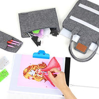 MACTING - Tablero de luz LED A4 para pintura de diamantes, caja de luz ultrafina, con bolsa de transporte, cable USB, brillo regulable y soporte ajustable, herramientas de dibujo ligero para adultos y niños - Arteztik
