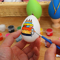 Juego de pinceles de pintura para artistas, pinceles planos de nailon, para óleo, acuarela, arte, modelos, pintura de uñas, pintura de roca, kits de pinceles para profesionales y niños, 30 unidades, color azul - Arteztik
