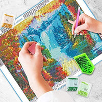 Kit de pintura NEILDEN 5D de diamantes, para adultos, para trabajos manuales, pintura de bordado con diamantes de imitación, pintura de punto de cruz, manualidades para decorar la pared del hogar, 30x40 cm - Arteztik
