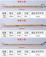 Tianjintang - Juego de 5 pinceles de pintura para caligrafía china japonesa Kanji Sumi - Arteztik
