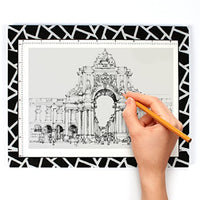 Litup LPS5 - Caja de luz para niños, ultradelgada, tamaño pequeño, A5, 9,8 x 7,64 pulgadas, almohadilla de luz LED para trazar manualidades, artistas, dibujar, pizarra de luz para dibujar animación - Arteztik
