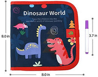 DELENA Libro de dibujo borrable para niños pequeños juguetes para viajes por carretera actividades de dibujo Pad para juego de pintura Set (Bird) - Arteztik
