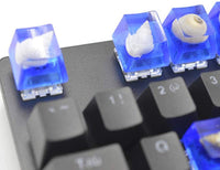 Szecl - Moldes de silicona para teclados de juegos de teclados mecánicos de bricolaje, con 6 teclas de silicona y extractor de llaves - Arteztik
