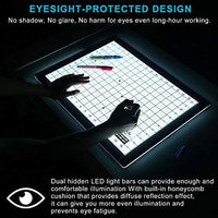 Caja de luz LED portátil A4, LITENERGY Light Pad USB Power LED Artcraft Tracing Light Table para artistas, dibujo, bocetos, animación - Arteztik
