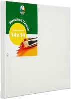 Markin Arts - Pintura de acrílico de titanio triple de 300 ml, sin ácido/decoloración, 100 % algodón, tamaño mediano, Algodón, 2 - unidades - Arteztik
