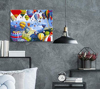Pintura por números para adultos y niños, pintura al óleo para adultos, por números, para principiantes en lienzo, para pintura de pared, decoración del hogar, 18 x 22 in - Arteztik

