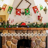 4 piezas grandes sin terminar pintables en blanco de madera de 11.6 x 11.8 pulgadas decoración de festivales de Navidad, árbol de Navidad colgante de madera para niños DIY arte manualidades (letras caseras) - Arteztik
