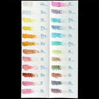 Colores Paul Rubens Artist Grado Acuarela Pasteles Sólidos de Viaje Bolsillo Set Gouache Pintura con Caja de Metal - Arteztik
