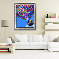 Diamond Painting Kits for Kids, 5D Full Drill Round Crystal Rhinestone Diamond Cross Stitch Art hot air Balloon Diamond Painting Perfect for Home Wall Deco (Diamond Dotz 12x16inch) - Arteztik
