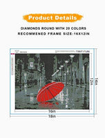 Kit completo de pintura de diamante para adultos y niños, con piedras redondas de perforación completa, para decoración de pared del hogar (11.8 x 15.7 in) - Arteztik
