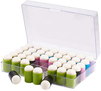 PH PandaHall 40pcs 5 Colors Finger Sponge Daubers Craft Drawing Project Finger Painting Sponge Set for Painting Art Ink Crafts Chalk Card Making - Arteztik
