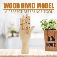 Maniquí de mano de madera con dedos flexibles y movibles, maniquí articulado para bocetos, dibujo, hogar, oficina, escritorio, niños, juguetes, regalo - Arteztik
