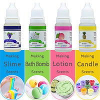 Juego de 18 aceites aromáticos de jabón líquido para bombas de baño, suministros para hacer jabón, limo – concentrado de grado alimentario jabón aromatizante bomba de baño perfumes para cosméticos, artesanías – 0.3 fl oz cada uno - Arteztik
