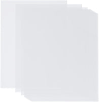 Paquete de 100 hojas de papel vitela - Papel blanco traslúcido para dibujar y calcar - 8 1/2 x 11 pulgadas - Papel tradicional para dibujar cómics y animaciones - Arteztik
