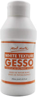 Mont Marte Premium Gesso textura blanca 8.45 oz (8.5 fl oz), adecuado para pintura acrílica, pintura al óleo, lápices de colores, pasteles, grafito y carbón - Arteztik
