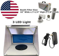 EWANYO Hobby - Kit de accesorios para pintura de aerografía portátil para extractor de filtro de escape - Arteztik
