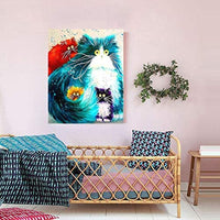 Kit de pintura por números para niños y adultos principiantes, 16.0 x 20.0 in, pintura al óleo con pinceles de acrílico - Arteztik
