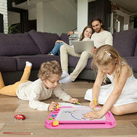 Pizarra colorida borrable magnética para bebés/niños, desarrollo de habilidades, tablero de dibujo, por Tonor - Arteztik
