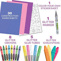 Crayola Create 'n Carry, kit portable de herramientas de arte, más de 75 piezas, gran regalo. - Arteztik
