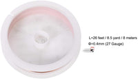 Uxcell - Alambre de cobre para manualidades (calibre 27, 0.016 in, diámetro de 0.016 in), color rojo - Arteztik
