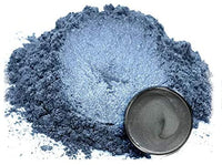 Pigmento en polvo de Mica Tanto Grey (1.76 oz), multiusos, para manualidades, artes y manualidades, carpintería, epoxi, resina, bombas de baño naturales, pintura, jabón, esmalte de uñas, bálsamo de labios (gris oscuro, 1.76 oz). - Arteztik
