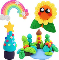 Szsrcywd 36 piezas Coloridos Niños Modelado Suave Arcilla Aire Seca Juguete Estudio 36 Color Brillante No Tóxico Modelado Arcilla Creativa DIY Artesanía - Arteztik
