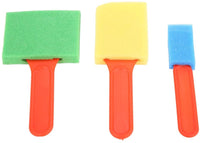 Juego de 26 pinceles de pintura de esponja para niños para arte y manualidades, pinceles de pintura, pinceles de esponja, juego de dibujo de juguetes para niños - Arteztik
