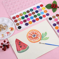 WINSONS juego de pintura de acuarela, lavable, no tóxico y rico pigmento 36 colores acuarelas Set ideal para estudiantes/niños y artistas principiantes - Arteztik
