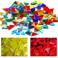 Azulejos de mosaico de vidrio con formas y colores mezclados piezas de vidrio para manualidades - Arteztik
