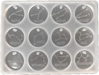 SUPVOX DIY Moldes de silicona para fundición artesanal resina epoxi DIY joyería colgante proyectos de arte moldes transparentes - Arteztik
