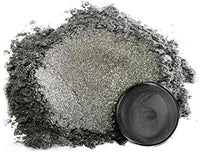 Pigmento en polvo de Mica Tanto Grey (1.76 oz), multiusos, para manualidades, artes y manualidades, carpintería, epoxi, resina, bombas de baño naturales, pintura, jabón, esmalte de uñas, bálsamo de labios (gris oscuro, 1.76 oz). - Arteztik
