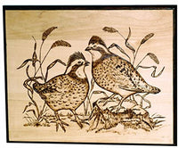 Placa rectangular de madera de tilo hueco de nogal, 6.0 x 8.0 in - Arteztik
