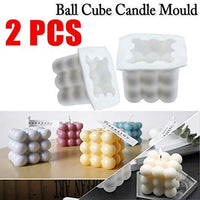 Joour - Molde de silicona 3D de 2 piezas para suministros de boda, herramientas de arcilla de bricolaje, jabonera hecha a mano - Arteztik
