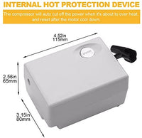 Kit de aerógrafo, Fy-Light multipropósito de alimentación por gravedad de una sola acción con mini compresor de aire portátil para maquillaje, aficiones, manualidades, decoración de tartas, tatuaje - Arteztik
