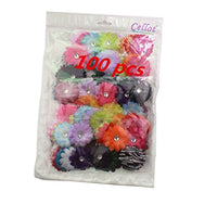 Mini margaritas suaves en bolsa (100 unidades)~ 2 pulgadas flores pequeñas para grandes proyectos de manualidades - Arteztik
