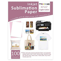 Ahorra un 6% en papel de transferencia de calor de 8.3 x 11.8 in y papel de sublimación de 8.3 x 11.0 in. - Arteztik
