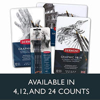 Juego de lápices de grafito Derwent, Variados - Arteztik
