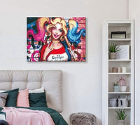 Pintura por números para adultos y niños, pintura al óleo para adultos, por números, para principiantes en lienzo, para pintura de pared, decoración del hogar, 18 x 22 in - Arteztik
