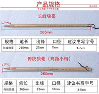 Tianjintang - Juego de 5 pinceles de pintura para caligrafía china japonesa Kanji Sumi - Arteztik
